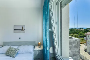 Vir Sea-View Apartment for Up to 6 Guests