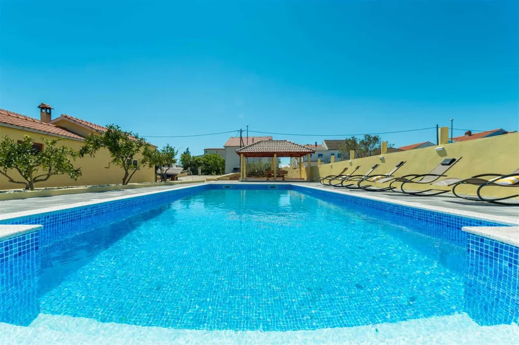 Apartment with Swimming Pool in Bibinje for 4 Guests