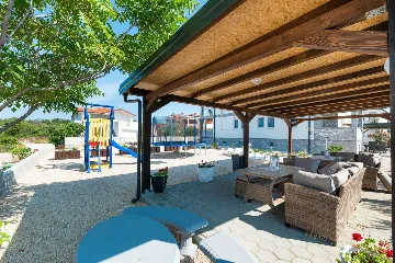 Vir Apartment for Up to 8 Guests with Sea View