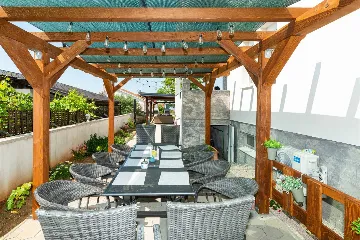 Apartment with Sea-View Balcony in Vir for 6