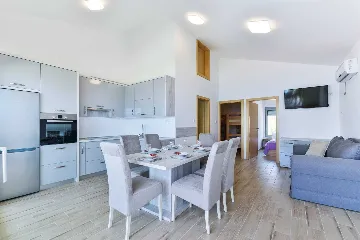 Apartment in Pag with Sea and Mountain Views