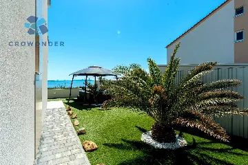 Privlaka Villa with Private Jacuzzi and Sea Views