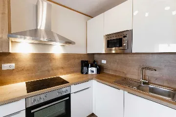 Privlaka Villa with Private Jacuzzi and Sea Views