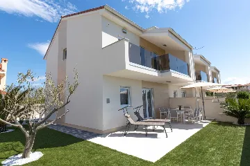 Privlaka Villa with Private Jacuzzi and Sea Views