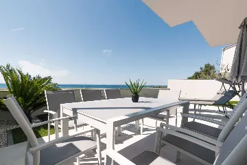 Privlaka Villa with Private Jacuzzi and Sea Views