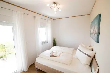 Privlaka Villa with Private Jacuzzi and Sea Views