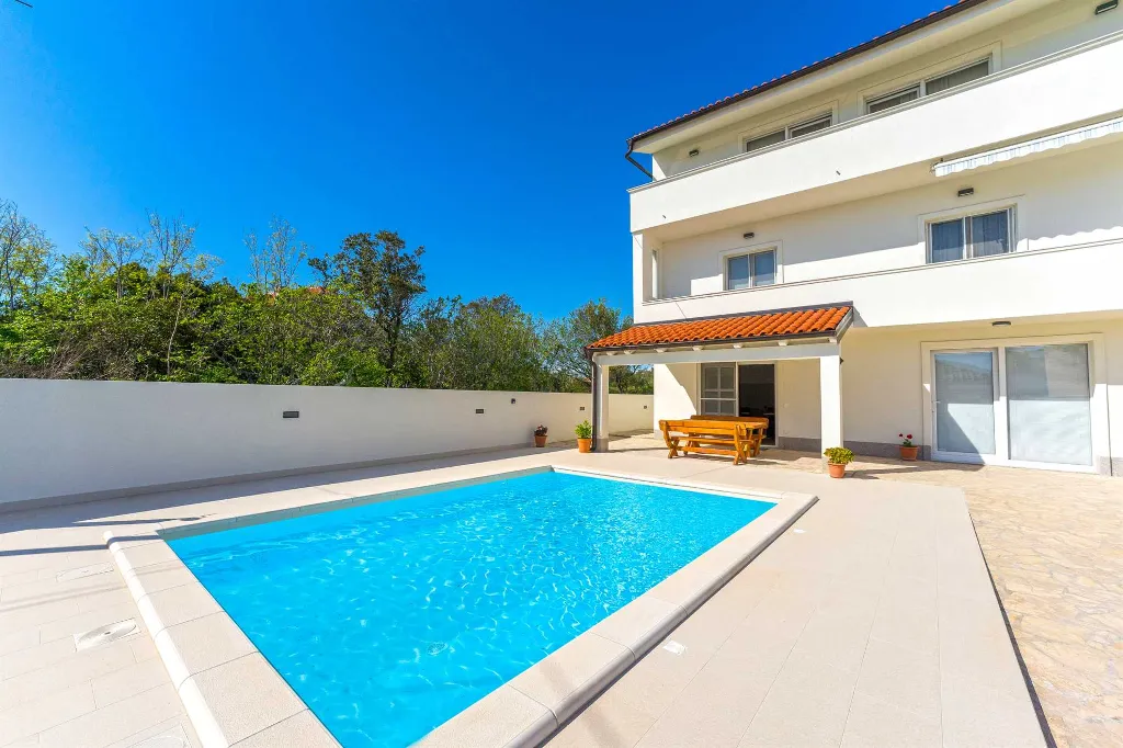 Coastal Calm Apartment with Pool Privlaka
