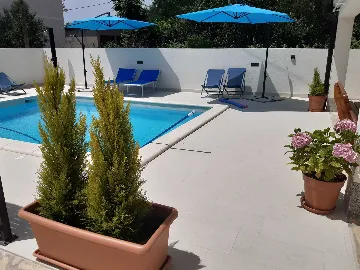 Coastal Calm Apartment with Pool Privlaka