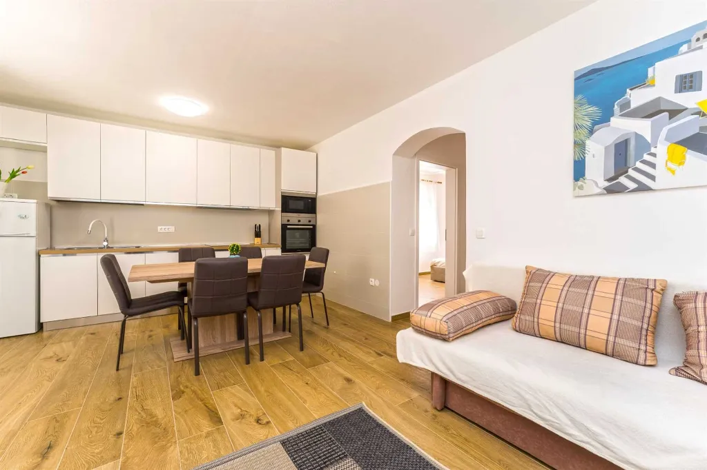 Coastal Calm Apartment with Pool Privlaka