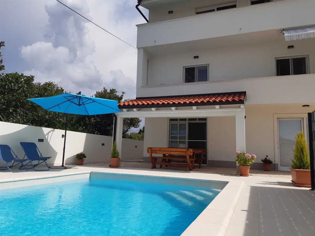 Coastal Calm Apartment with Pool Privlaka