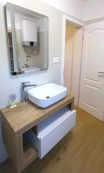 Coastal Calm Apartment with Pool Privlaka