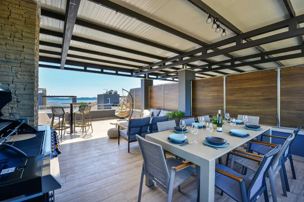 Modern Wellness Villa with Pool in Zadar
