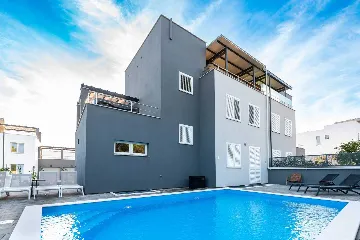 Modern Wellness Villa with Pool in Zadar