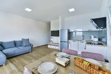 Bibinje 1-Bedroom Apartment for 4 with Sea View