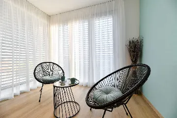 1-Bedroom Sea-View Apartment for 4 in Turanj