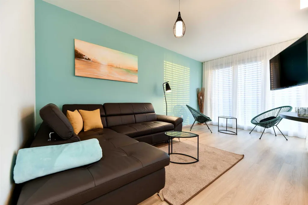 One-Bedroom Apartment in Turanj with Sea-View Terrace