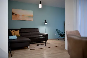 One-Bedroom Apartment in Turanj with Sea-View Terrace