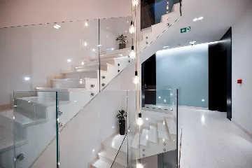 Room in Turanj for 2 Guests with Side Sea View