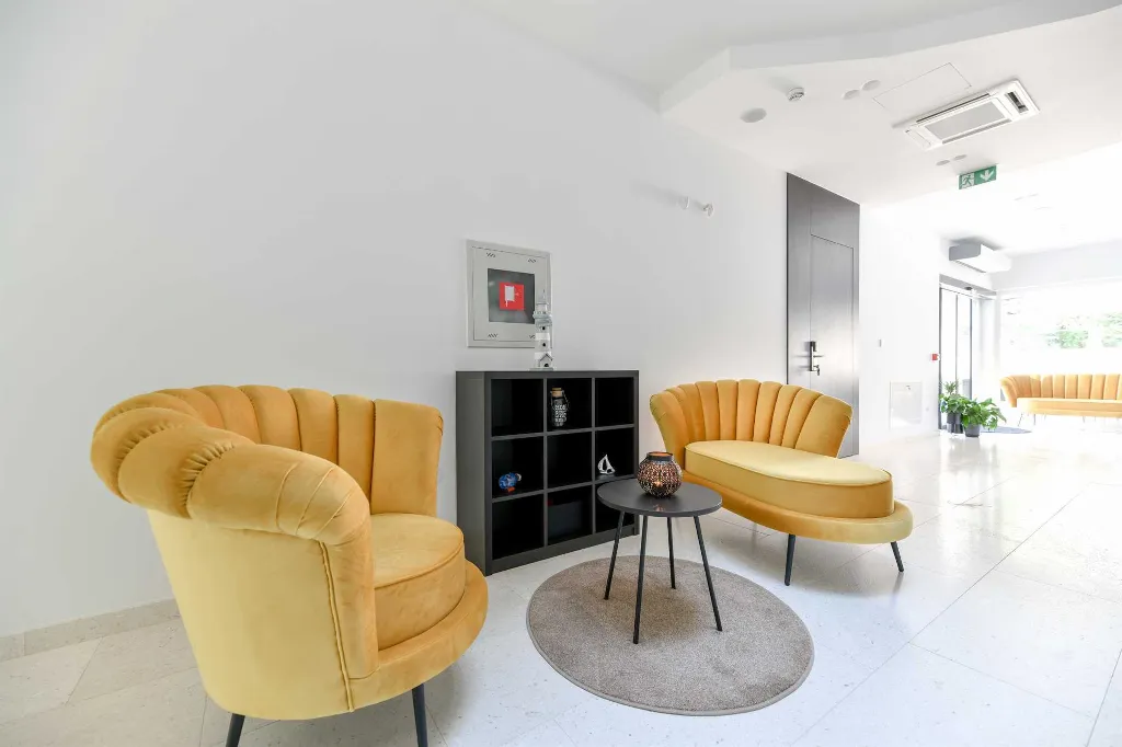 Room in Turanj for 2 Guests with Side Sea View