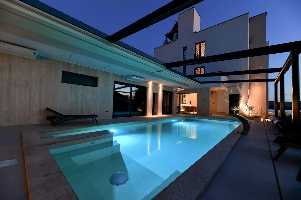 Turanj Room for 2 Guests with Side Sea View