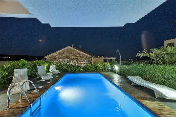 Villa with Pool, Jacuzzi & Sea View in Sukošan