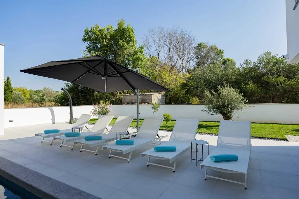 Zaton Villa with Sauna and Two Swimming Pools