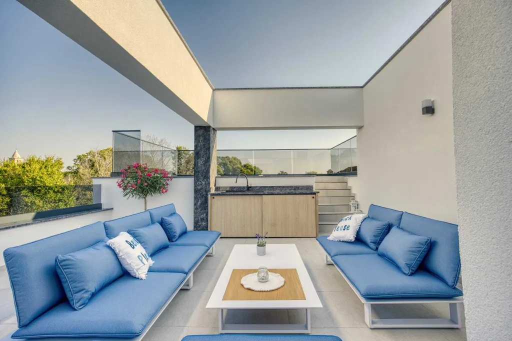 Zaton Villa with Sauna and Two Swimming Pools
