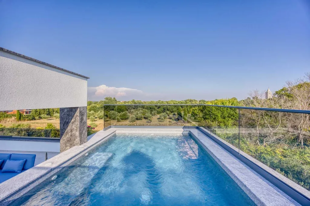 Zaton Villa with Sauna and Two Swimming Pools