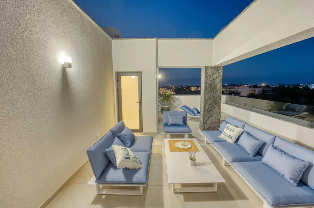 Zaton Villa with Sauna and Two Swimming Pools