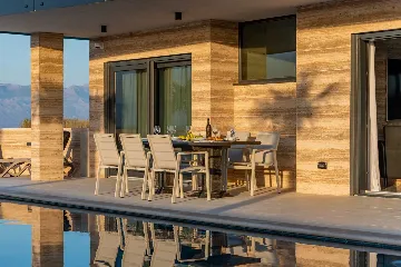 Modern 5-Bedroom Villa in Privlaka for 10 Guests