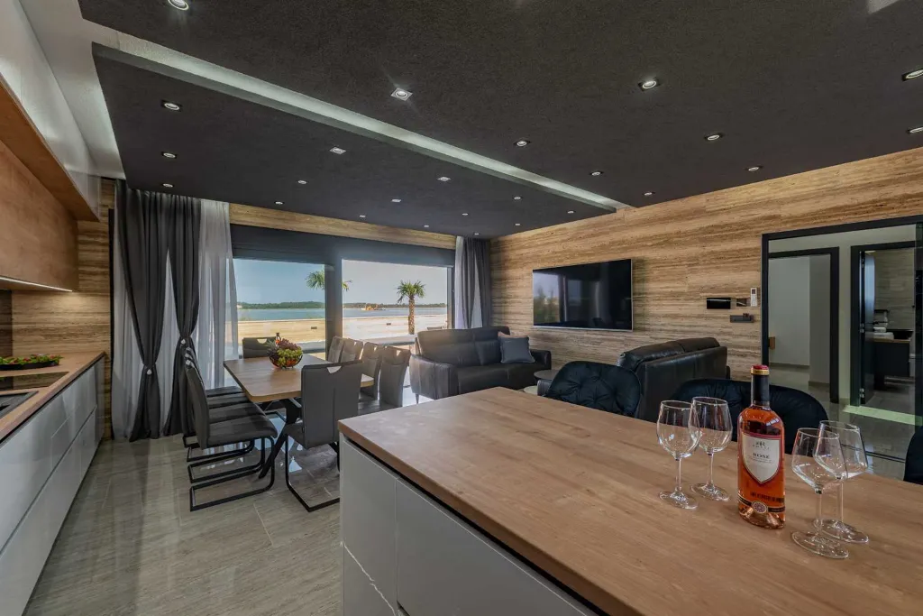 Modern 5-Bedroom Villa in Privlaka for 10 Guests