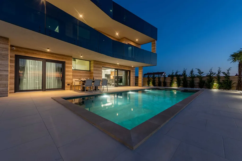 Modern 5-Bedroom Villa in Privlaka for 10 Guests