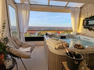 Stone Villa in Posedarje with Private Pool