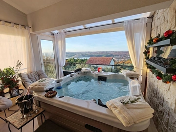 Stone Villa in Posedarje with Private Pool