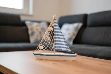 Pag Sea-View Apartment with Balcony for 5 Guests