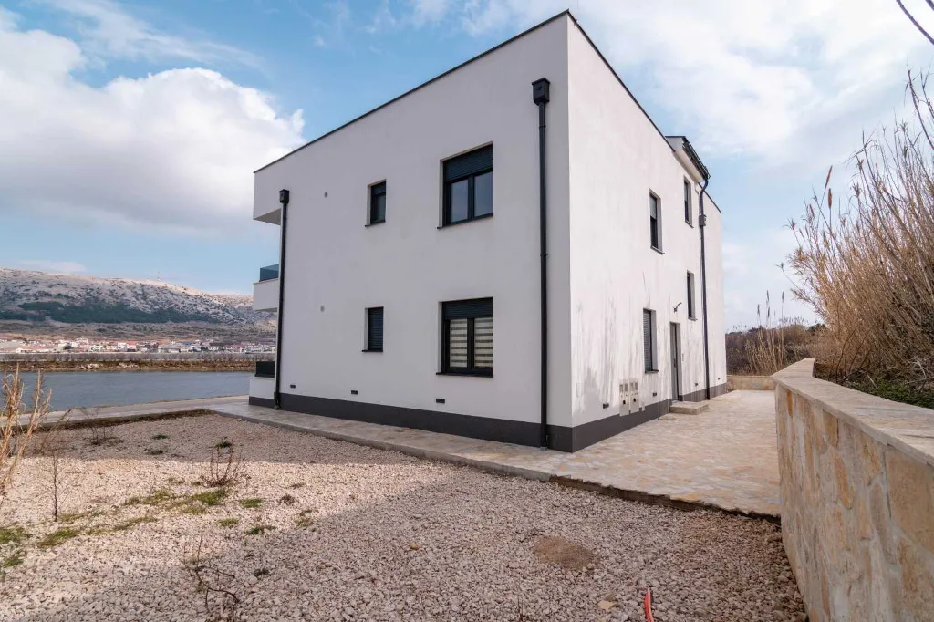 Pag Apartment with Sea View Balcony for 5