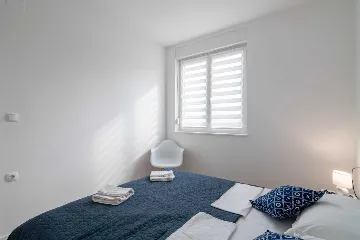 Pag Apartment with Sea View Balcony for 5