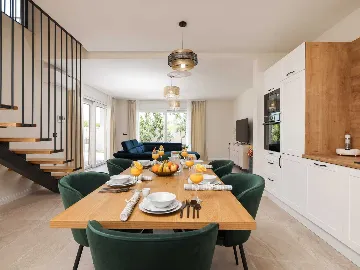 Villa in Privlaka for 8 with Heated Pool & Jacuzzi