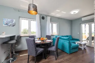 Privlaka Apartment with Private Jacuzzi & Sea View