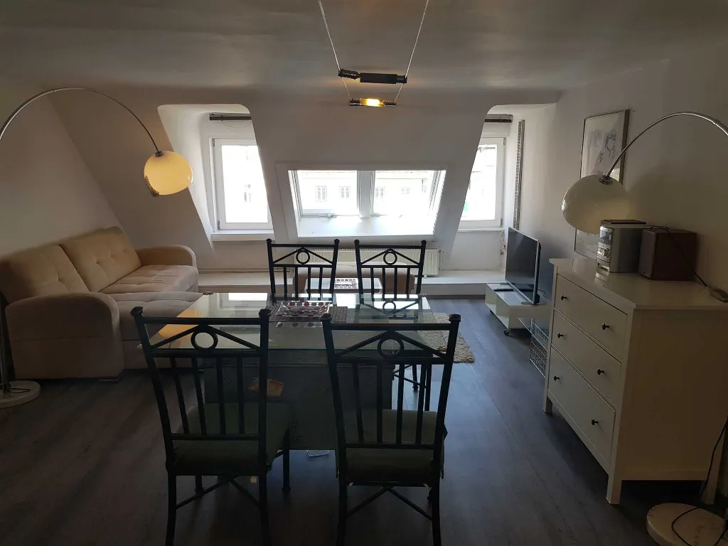 Two-Bedroom Apartment with River Views in Ljubljana