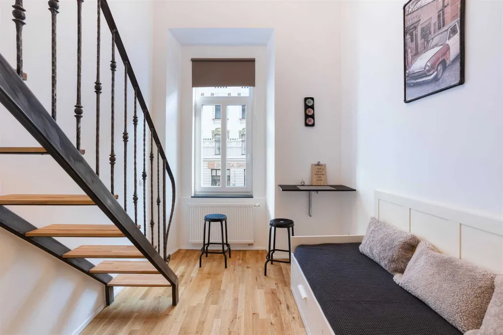 Ljubljana Duplex Studio for Up to 3 Guests