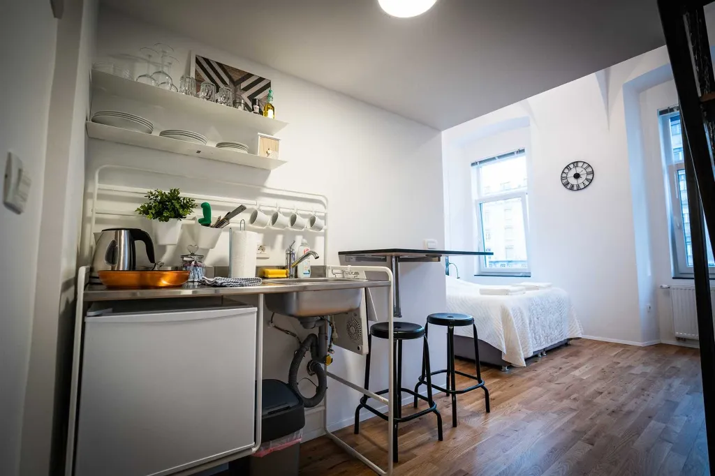 Ljubljana Duplex Studio near Bus & Train Station