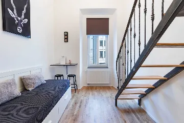 Ljubljana Duplex Studio with Gallery Double Bed