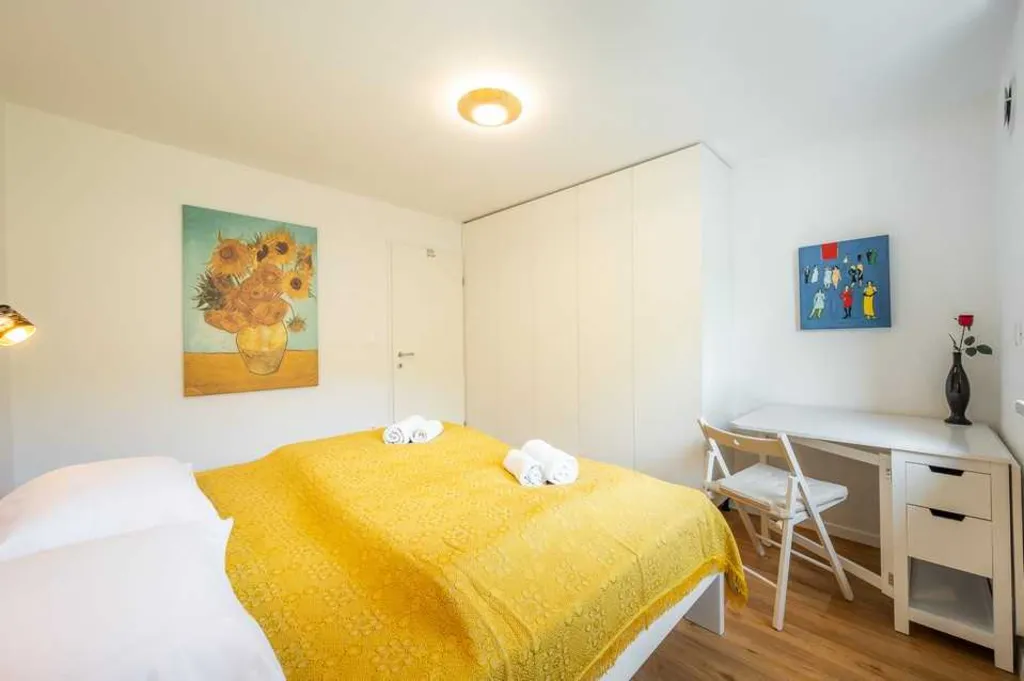 Two-Bedroom Apartment in Ljubljana for Up to 5