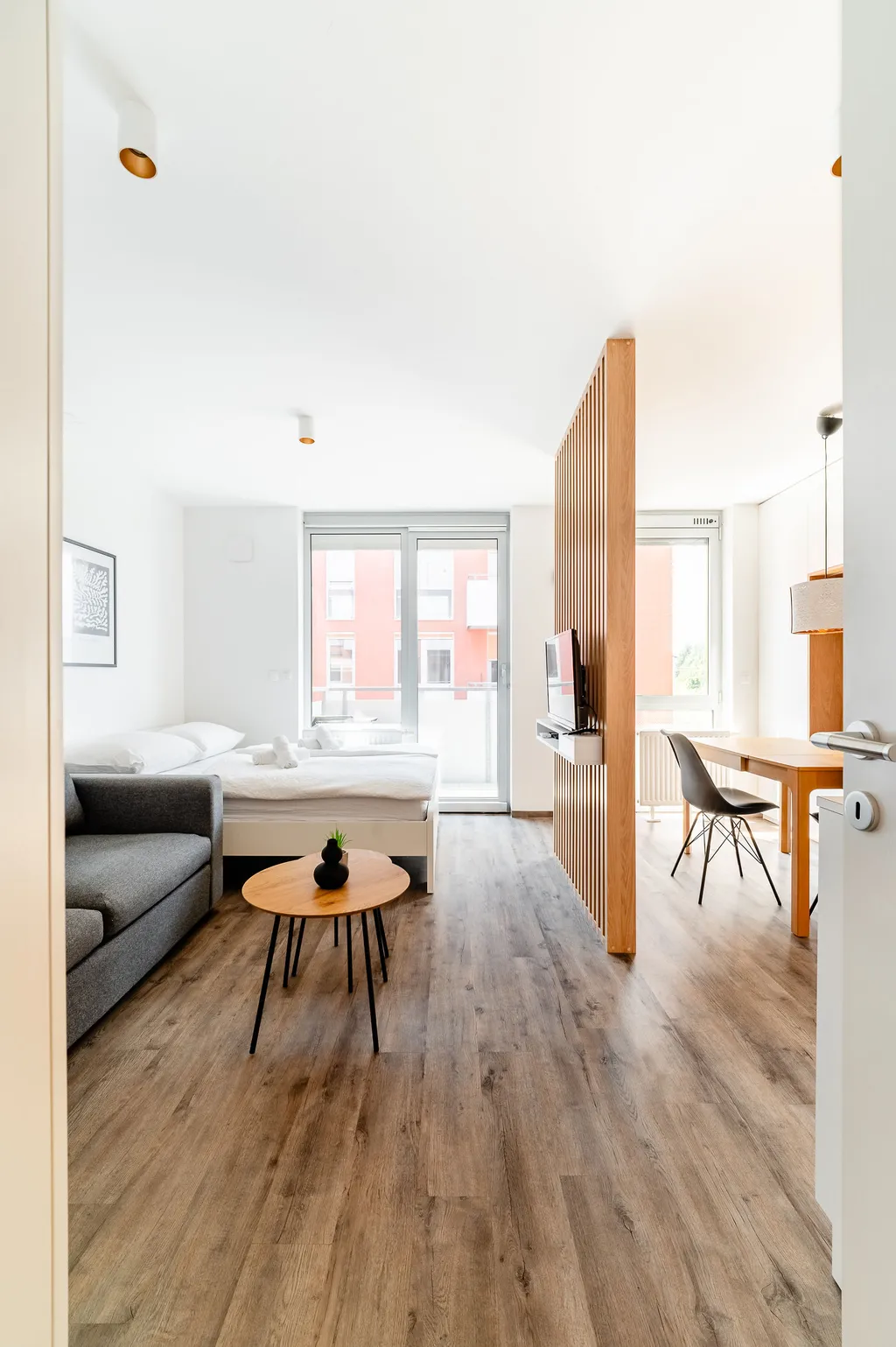 Air-Conditioned Studio for 2 in Ljubljana