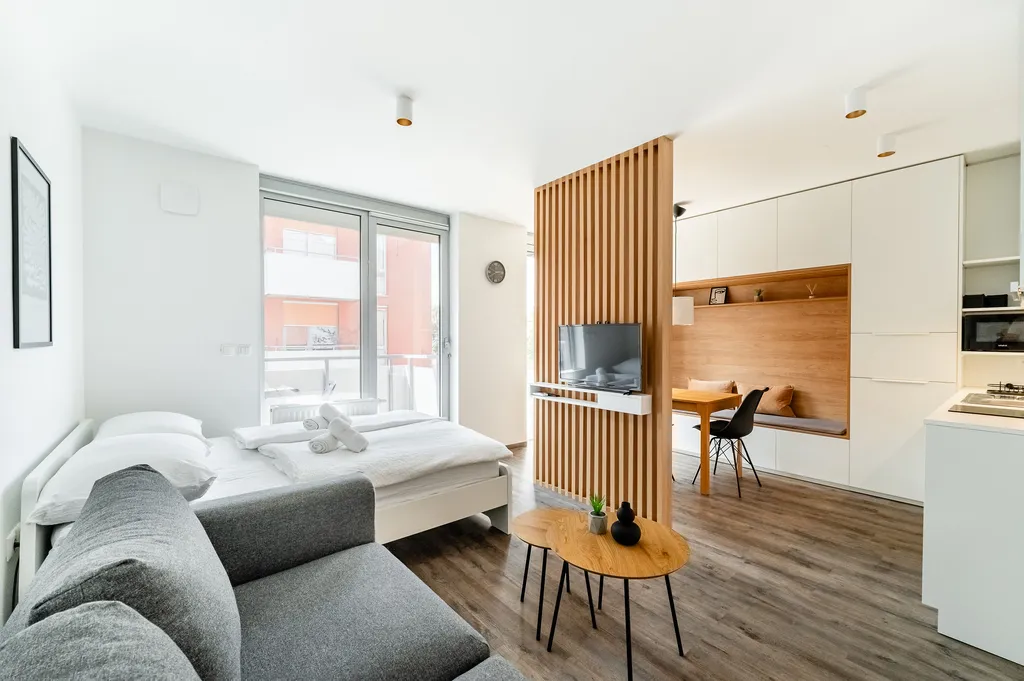 Air-Conditioned Studio for 2 in Ljubljana