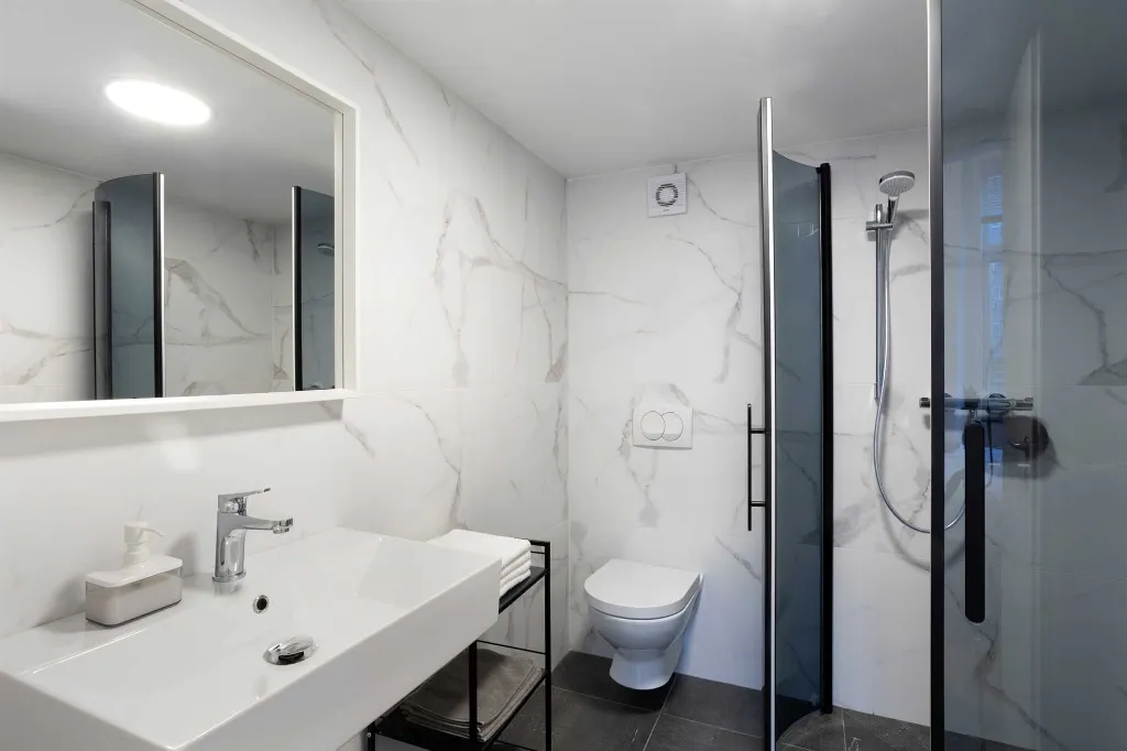 Duplex Studio with Gallery Bedroom in Ljubljana