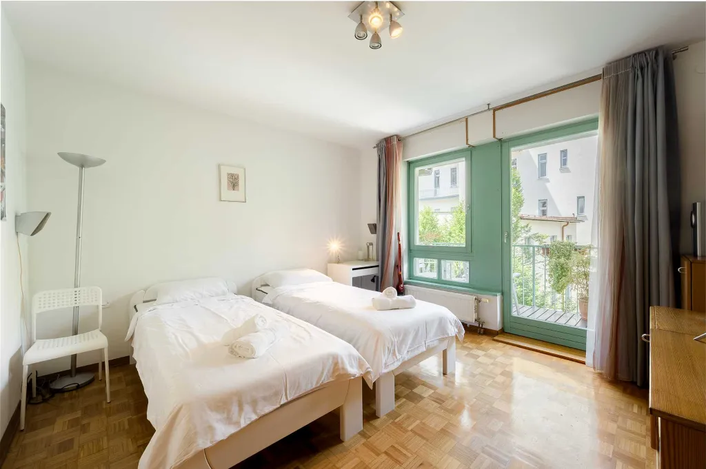 1-Bedroom Apartment in Ljubljana for 4 Guests