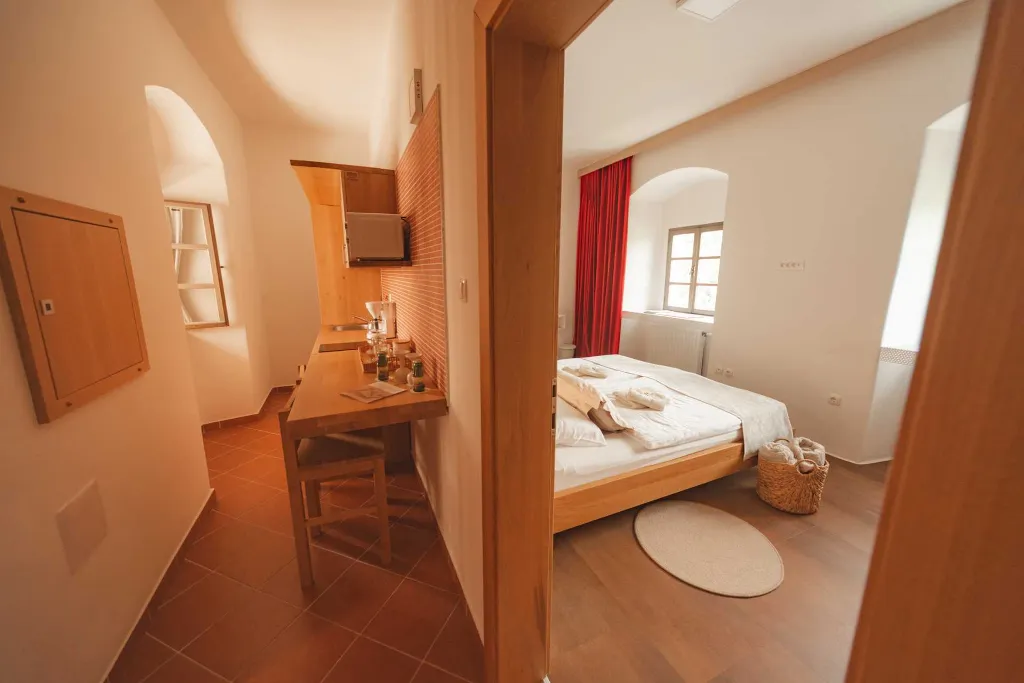 Romanesque Apartment in Podsreda for Up to 3 Guests