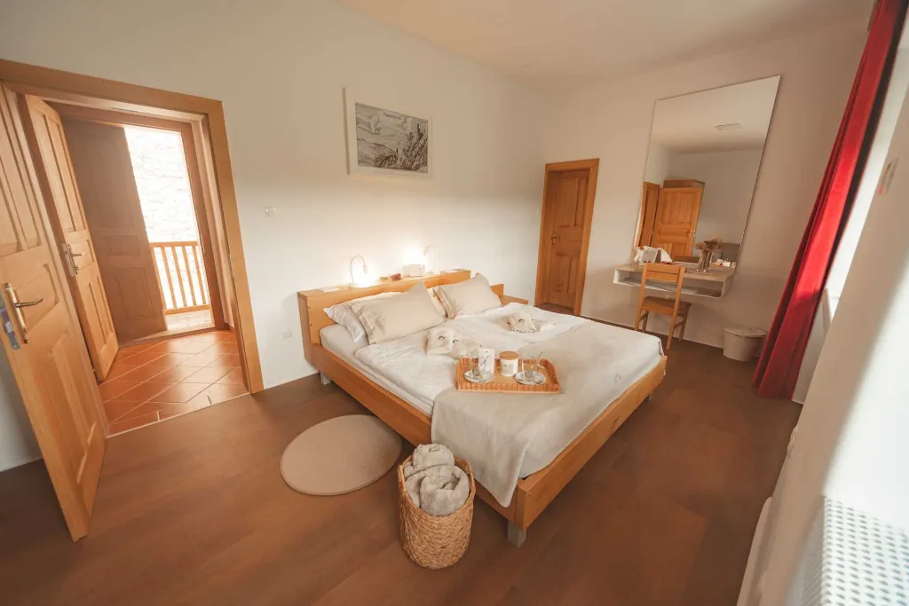 Romanesque Apartment in Podsreda for Up to 3 Guests